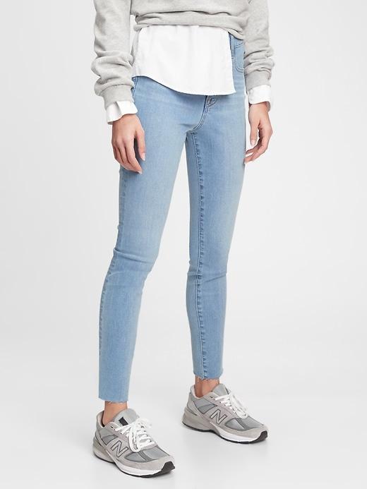 gen good high rise true skinny jeans