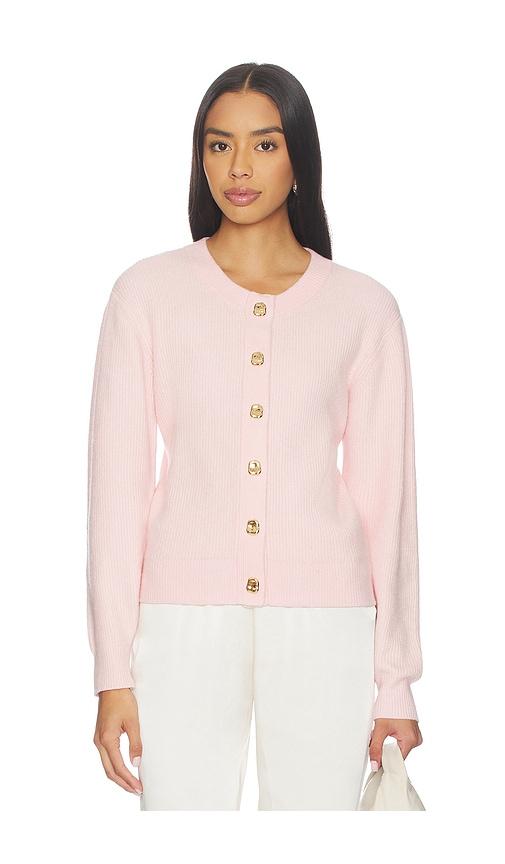 generation love savera cardigan in pink.