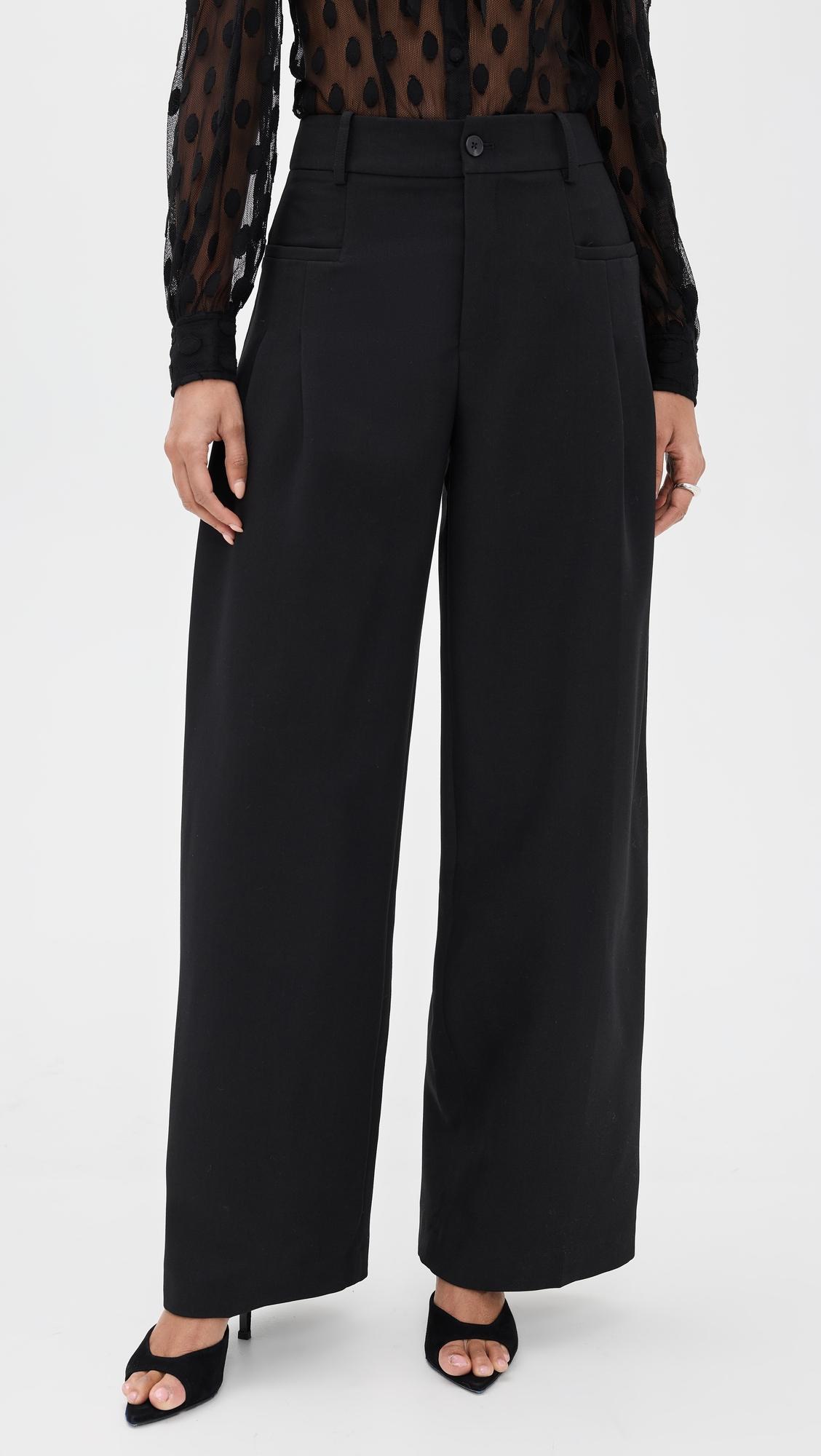genevieve pleat trousers
