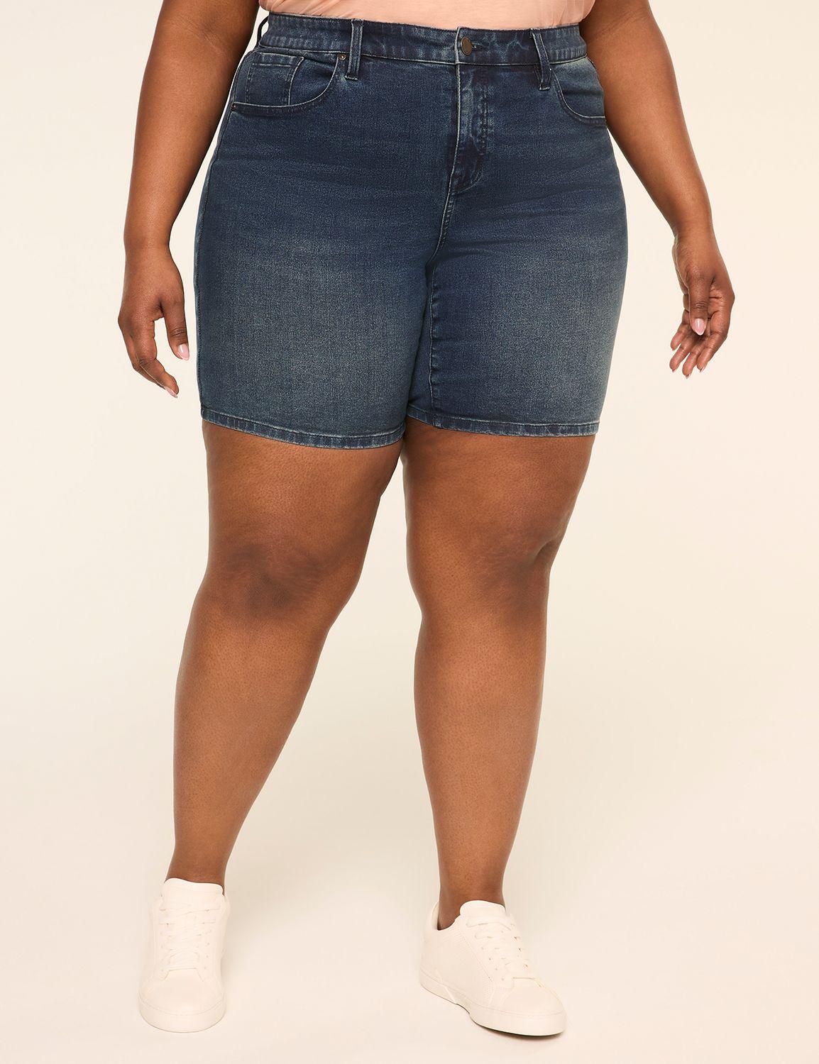 genius fitted 7" bermuda short