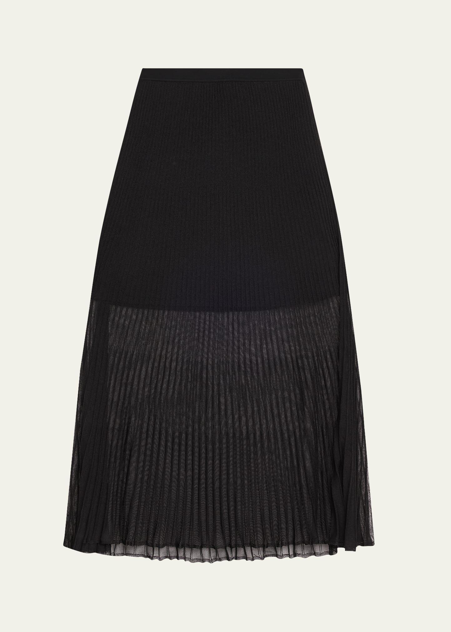 gennie pleated skirt