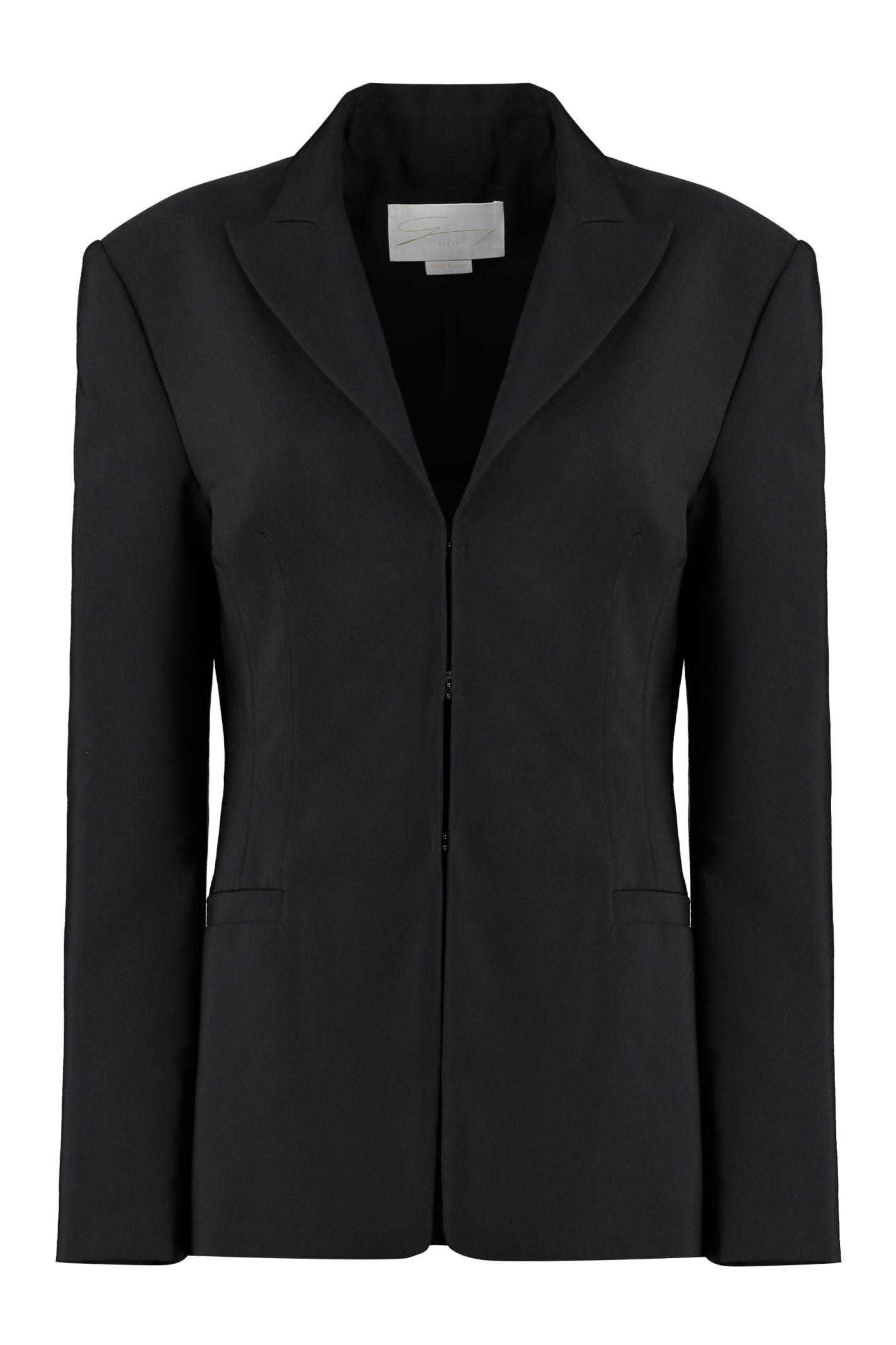 genny techno fabric jacket