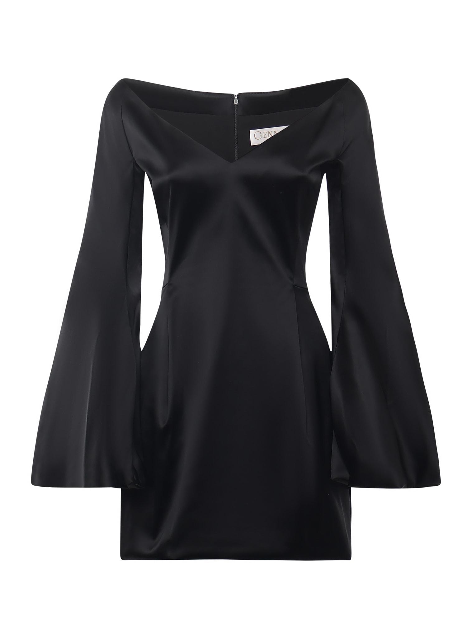 genny v-neck mini dress