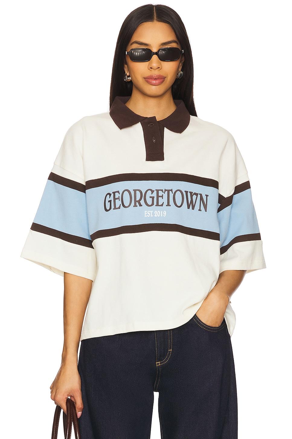 georgetown rugby polo shirt