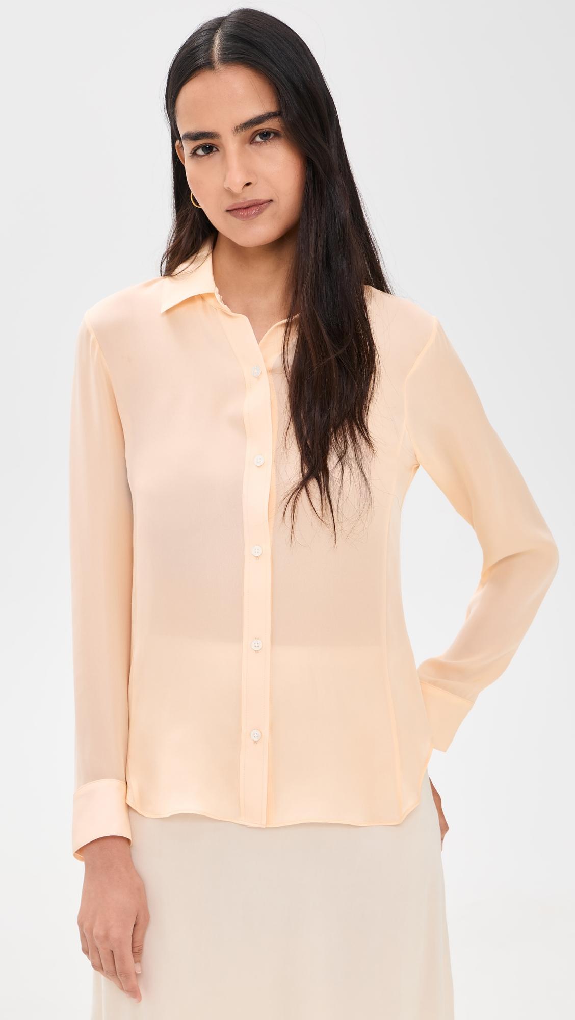 georgette button up