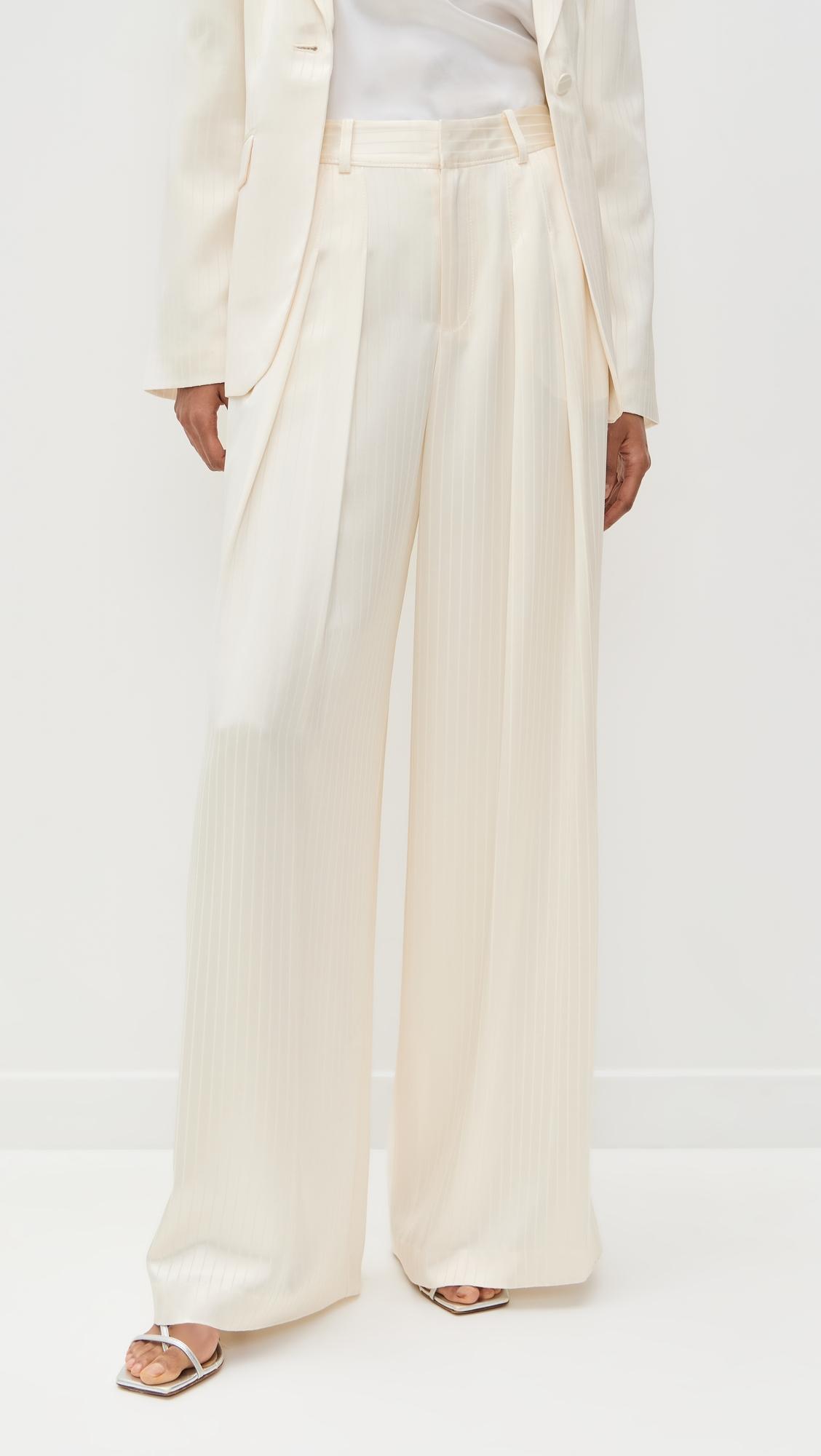 georgia satin stripe marne pants