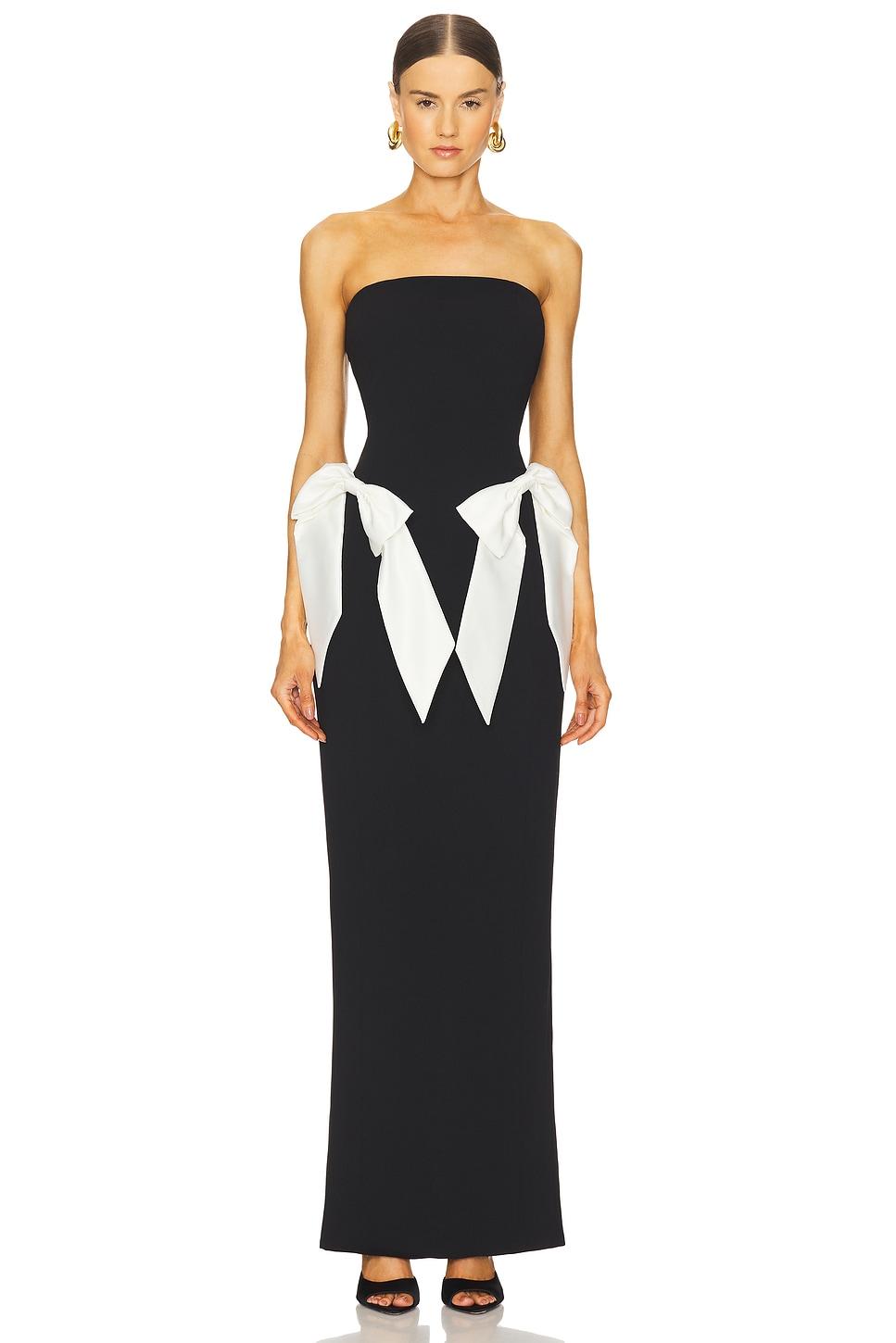 georgina strapless dress
