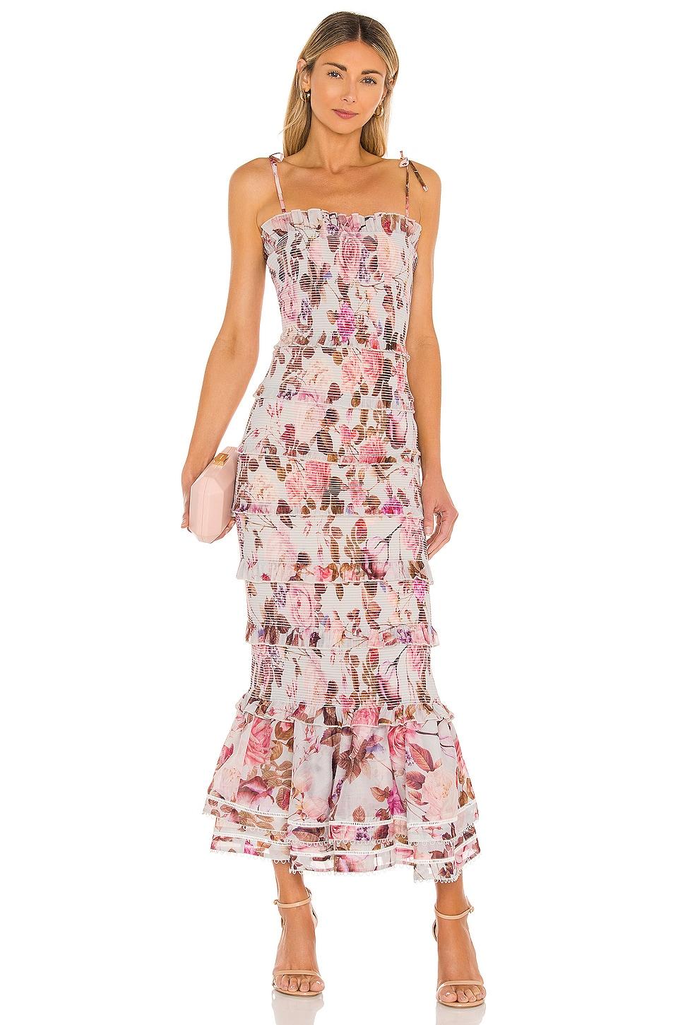 geranium dress