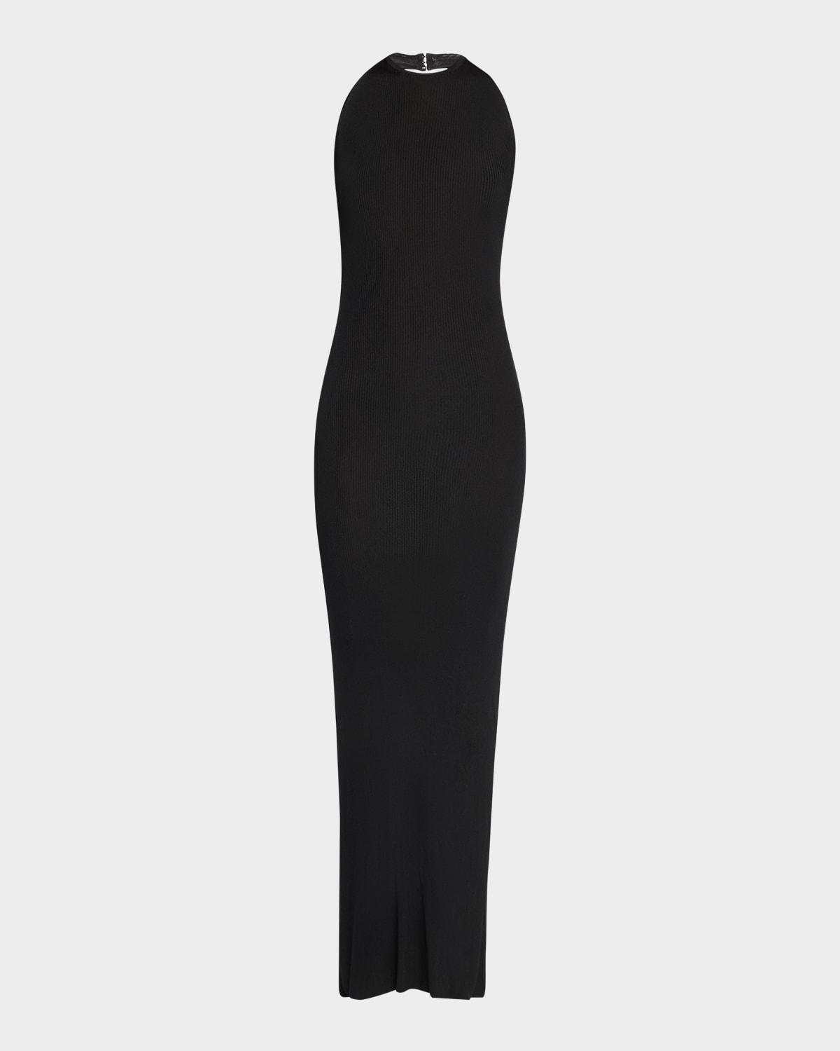 gertrude halter maxi sweater dress