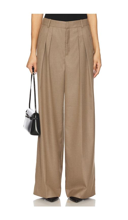 gestuz cacia pants in beige.