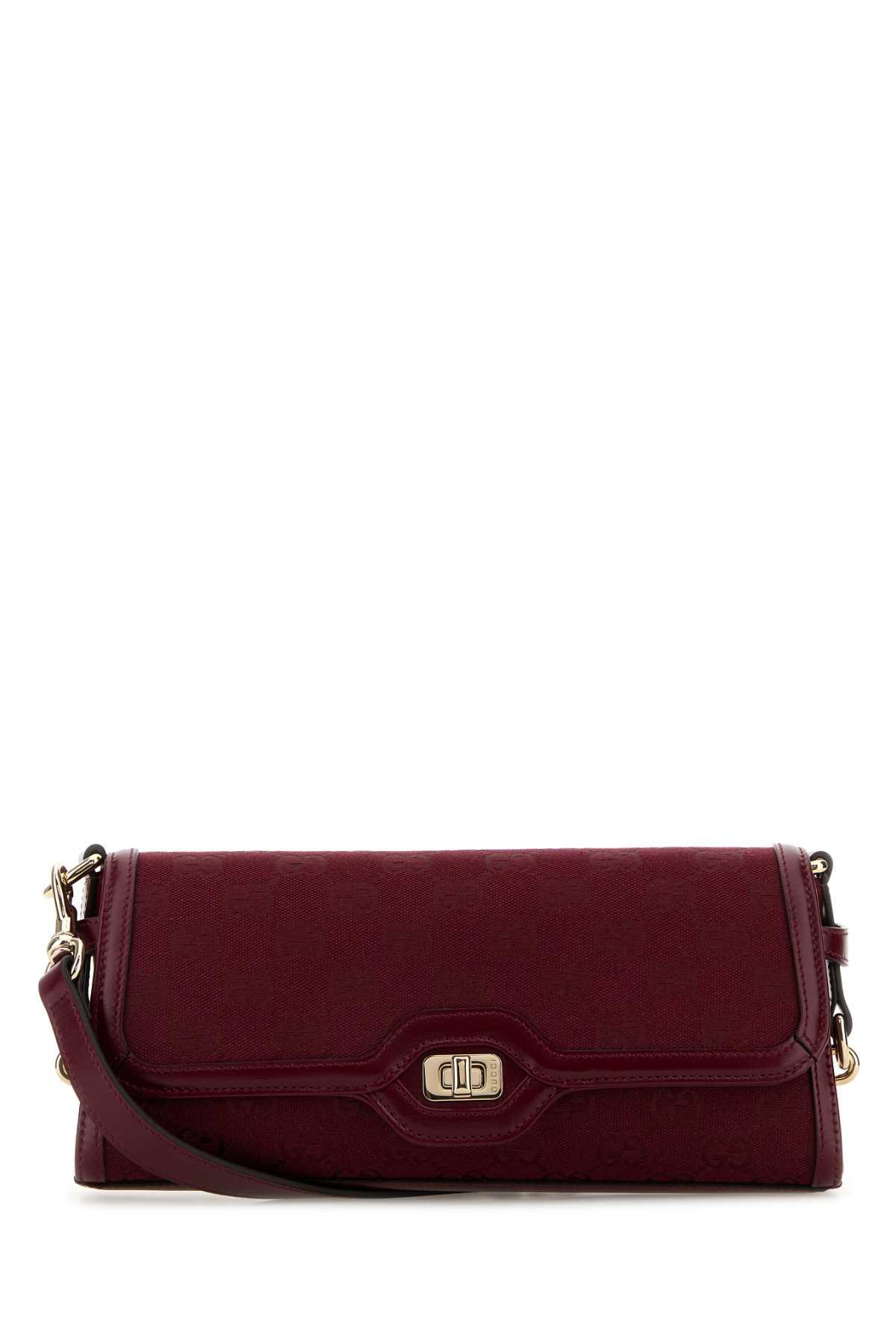 gg fabric small gucci luce shoulder bag