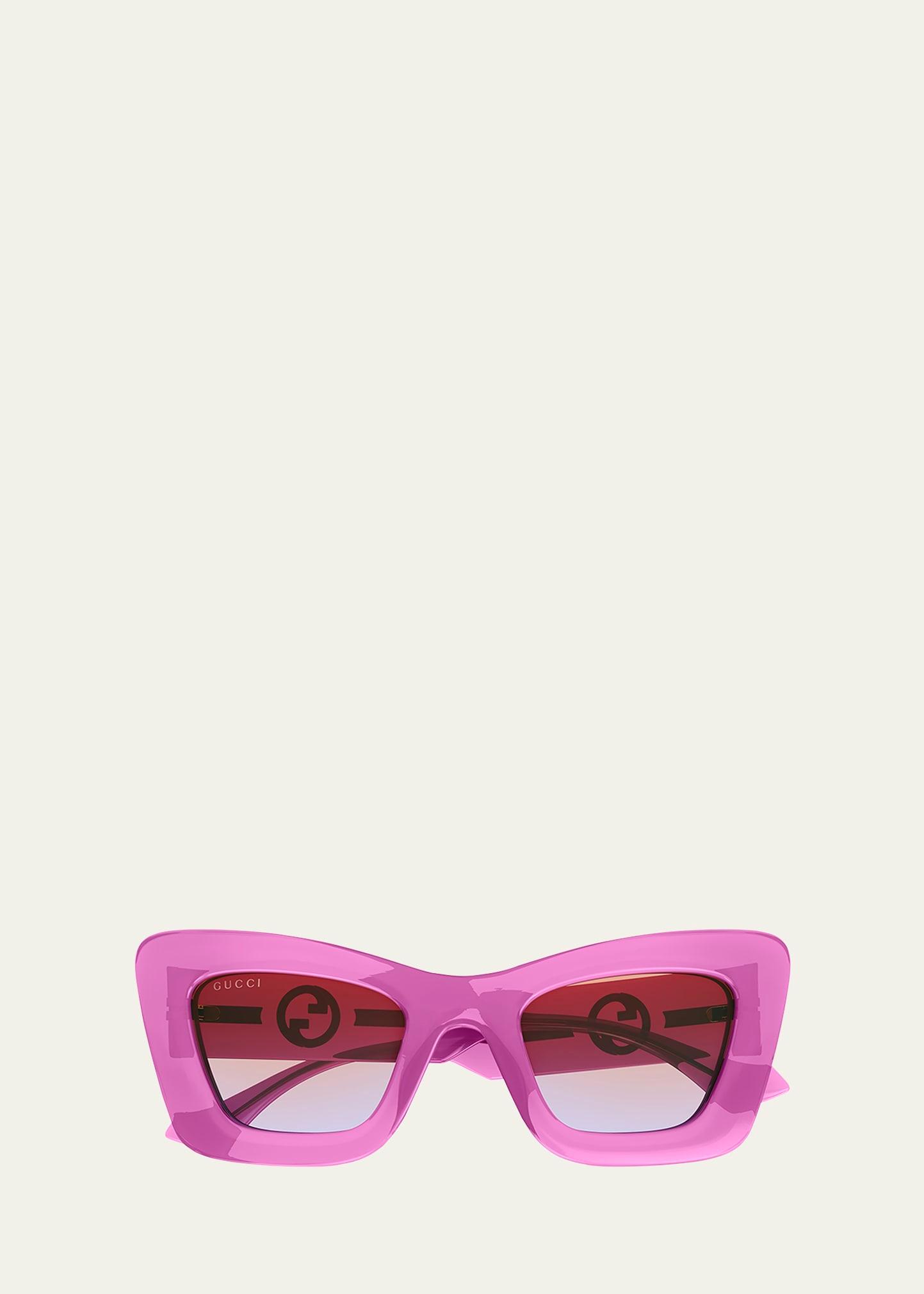 gg plastic cat-eye sunglasses