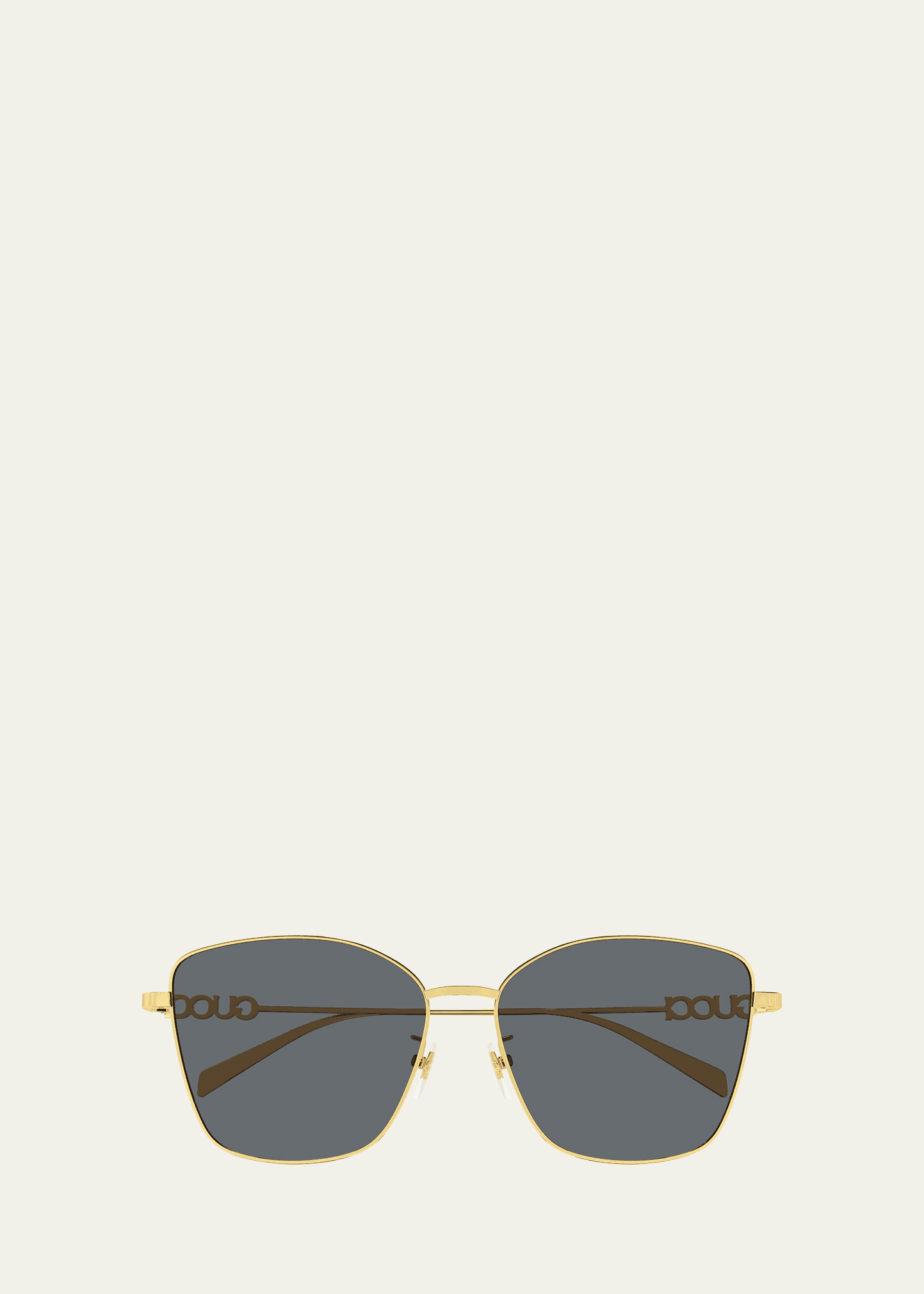 gg1805sa logo-print metal sunglasses