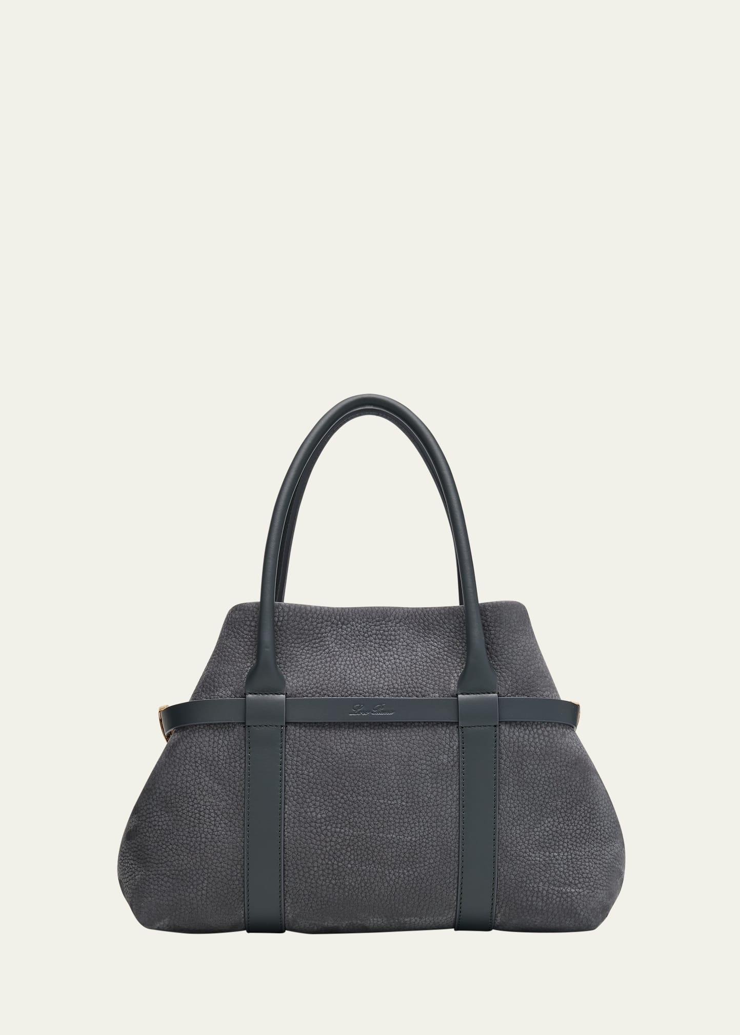 ghiera small grained nubuck tote bag