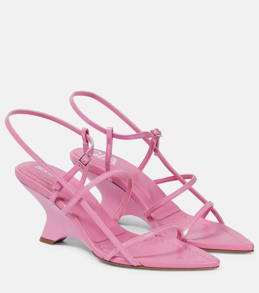 gia borghini gia 26 leather sandals