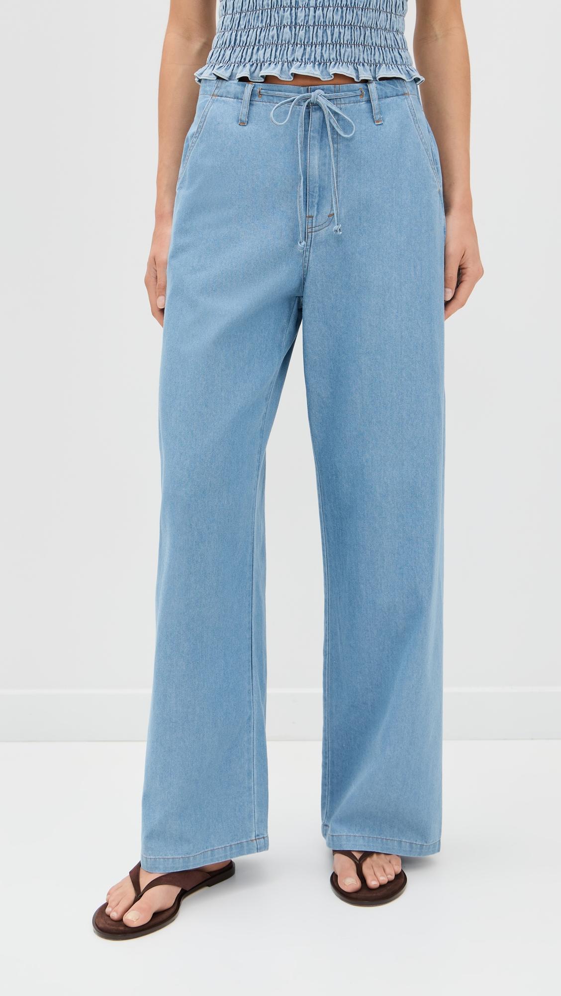 gia tie waist pants