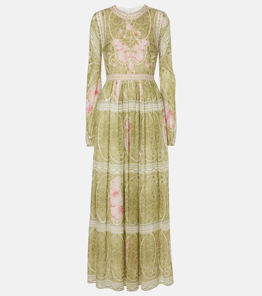 giambattista valli floral silk georgette maxi dress