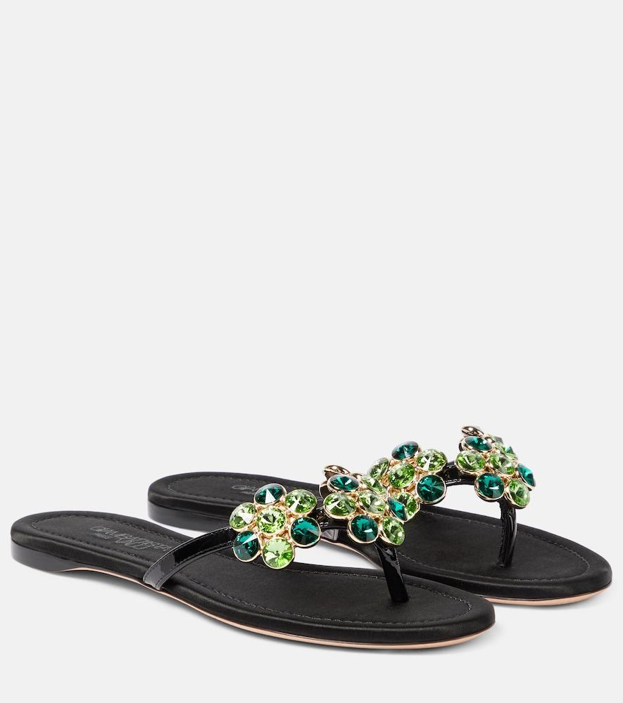 giambattista valli leather sandals