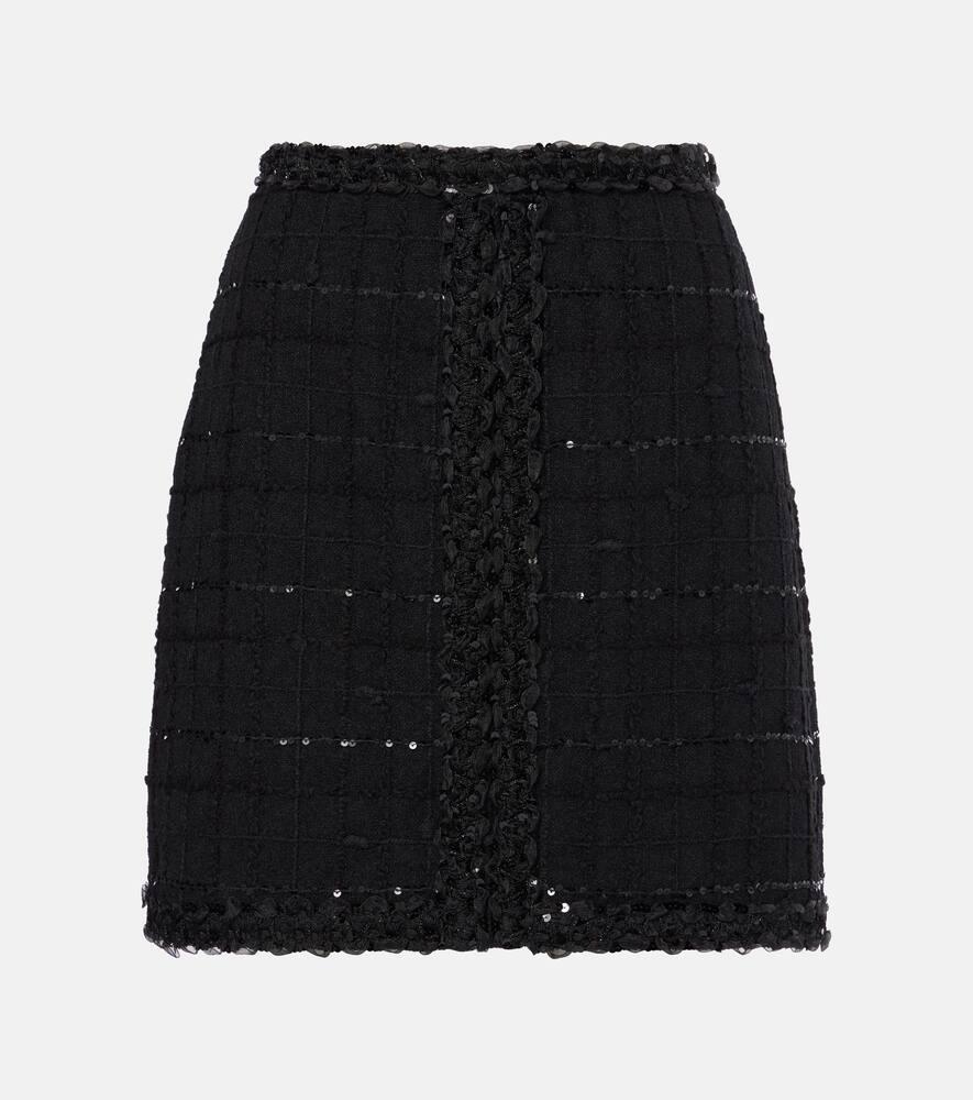 giambattista valli sequined wool