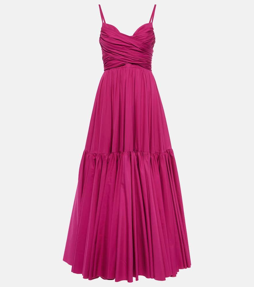 giambattista valli tiered cotton poplin gown