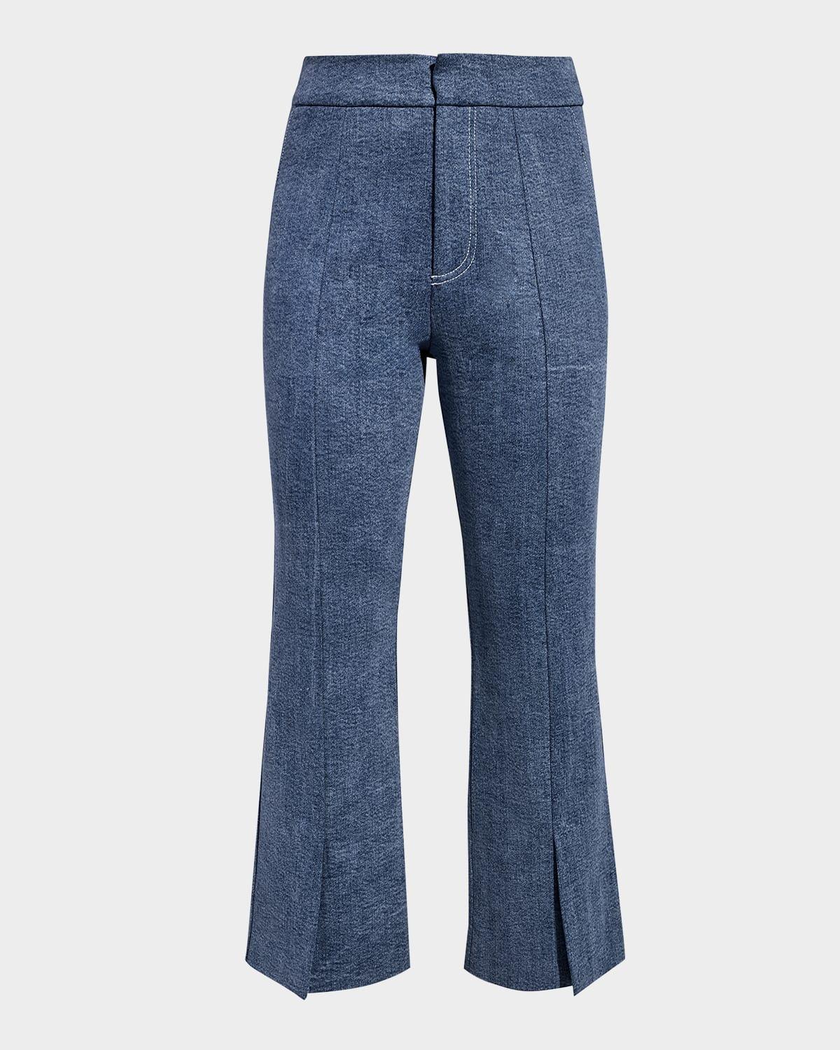 gianna cropped micro flare pants