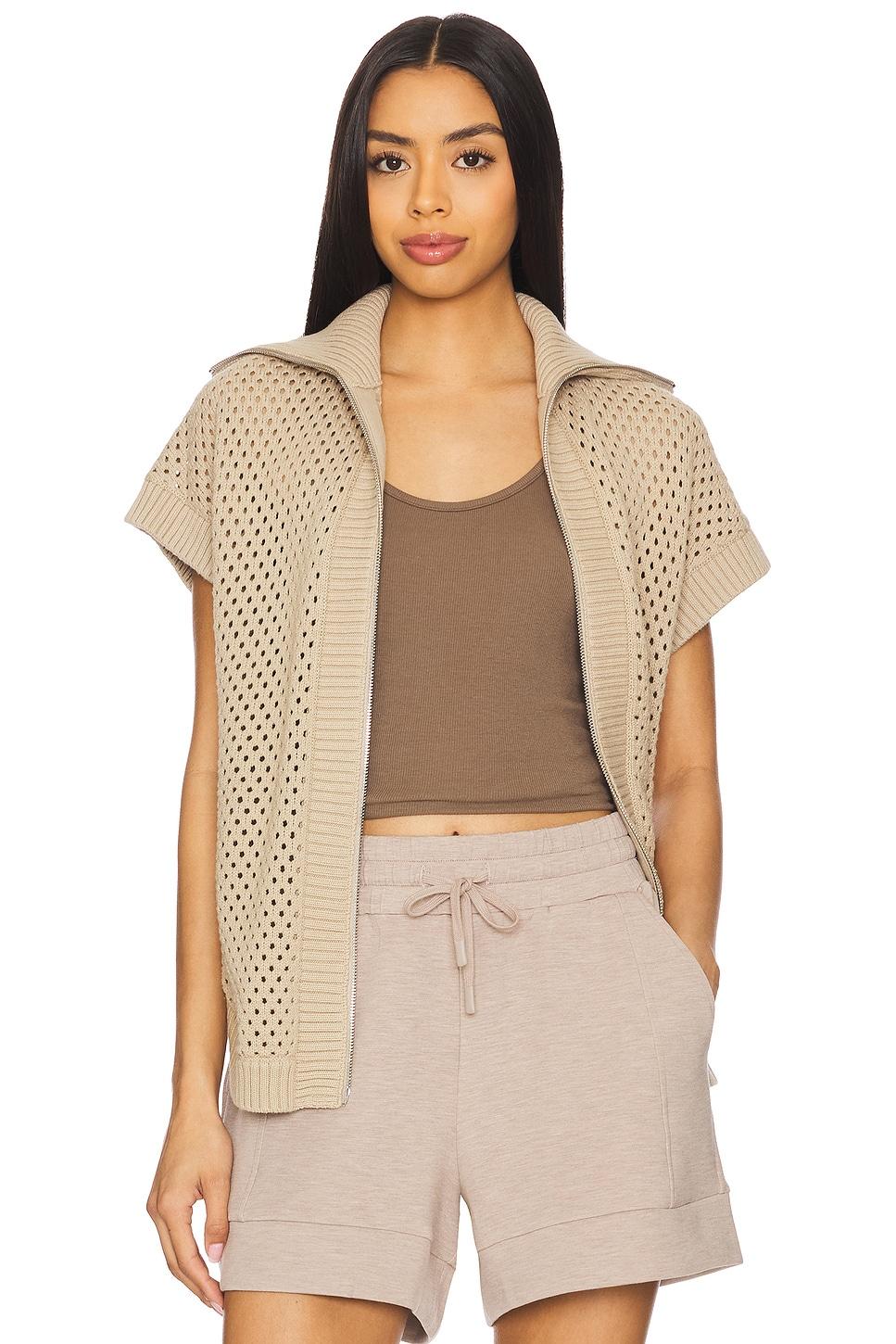 gianna zip through vest