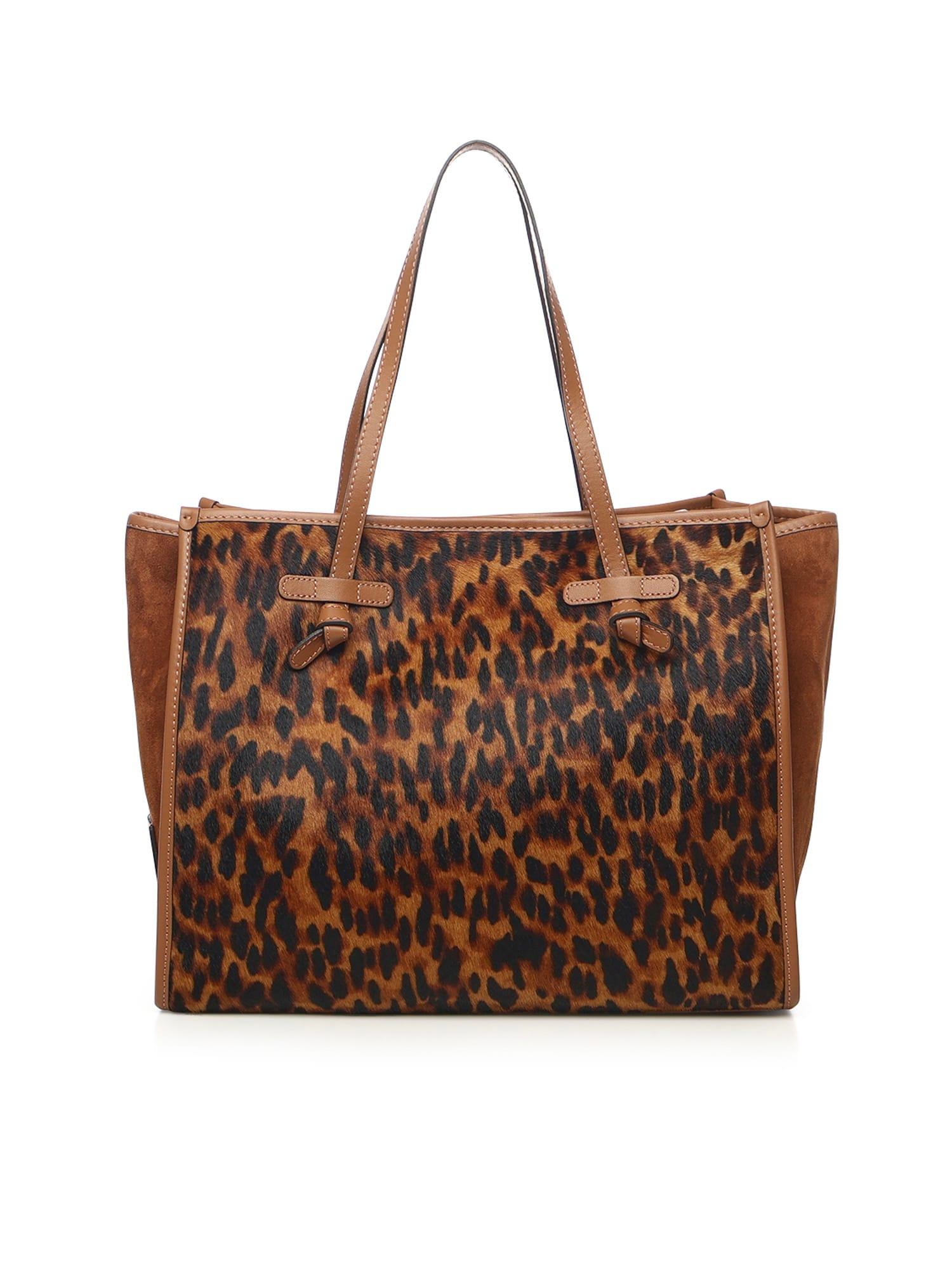 gianni chiarini marcella printed leather tote bag