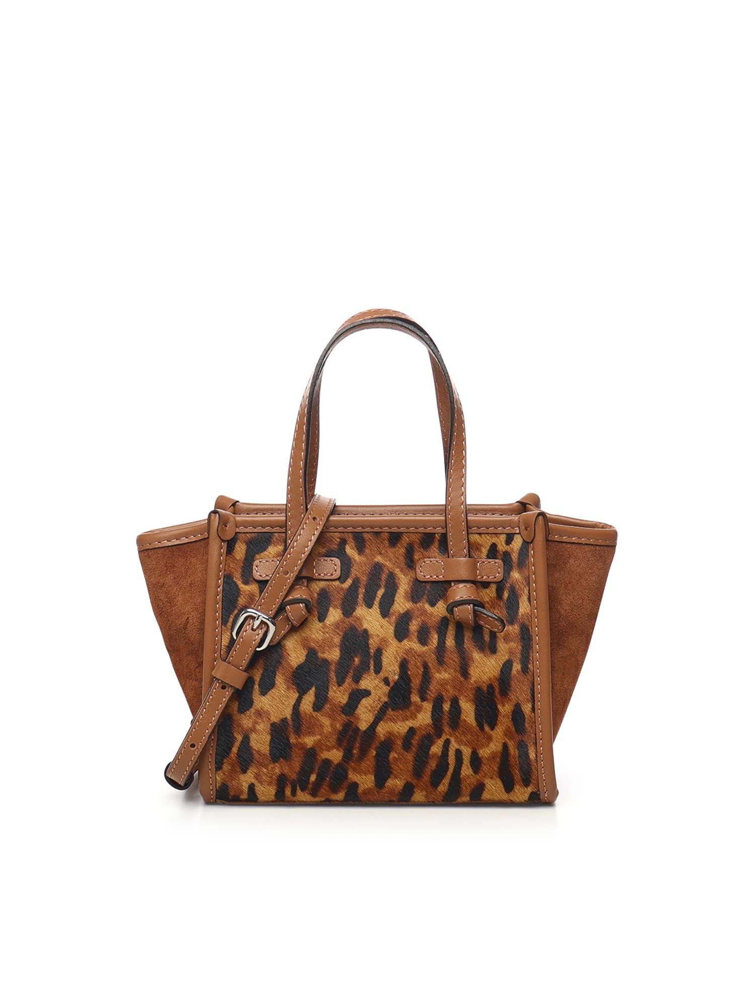 gianni chiarini miss marcella mini bag in printed leather