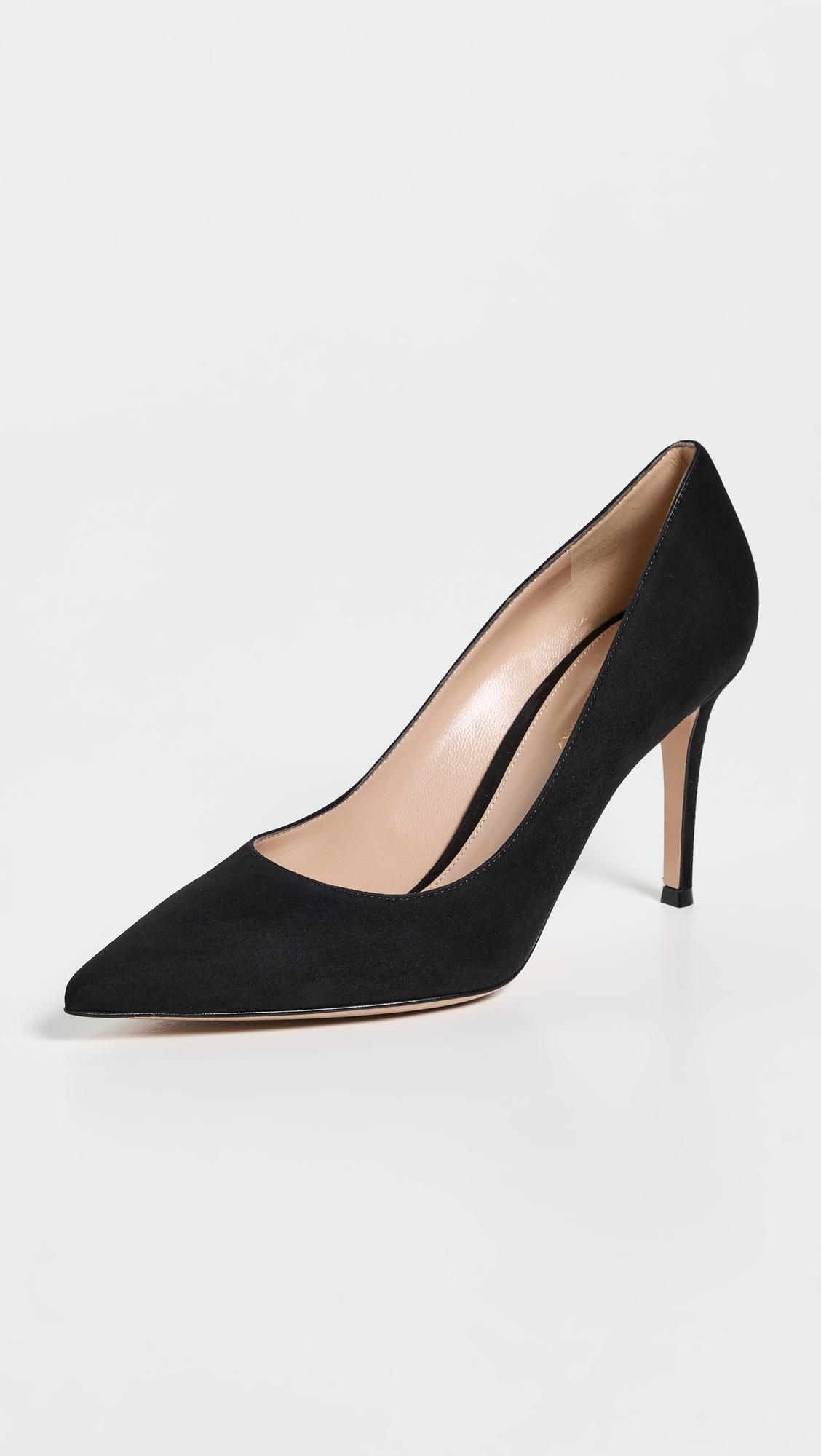 gianvito camoscio pumps 85mm