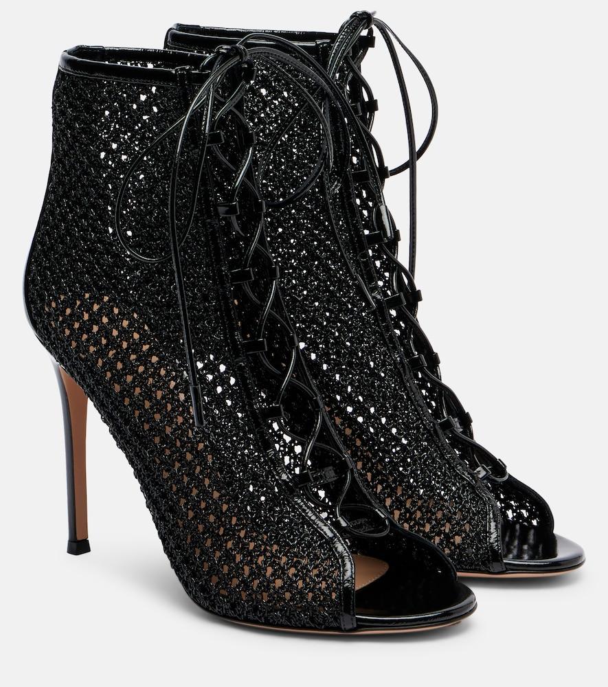 gianvito rossi 105 leather pumps