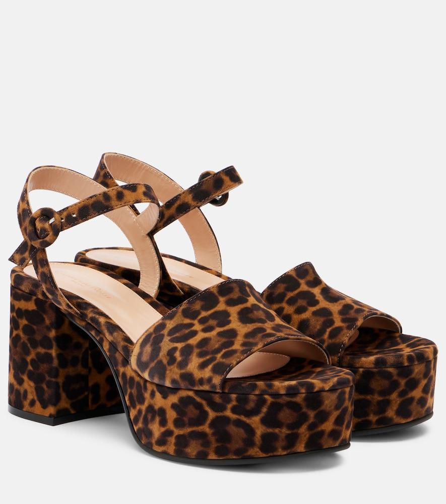 gianvito rossi 35 leopard