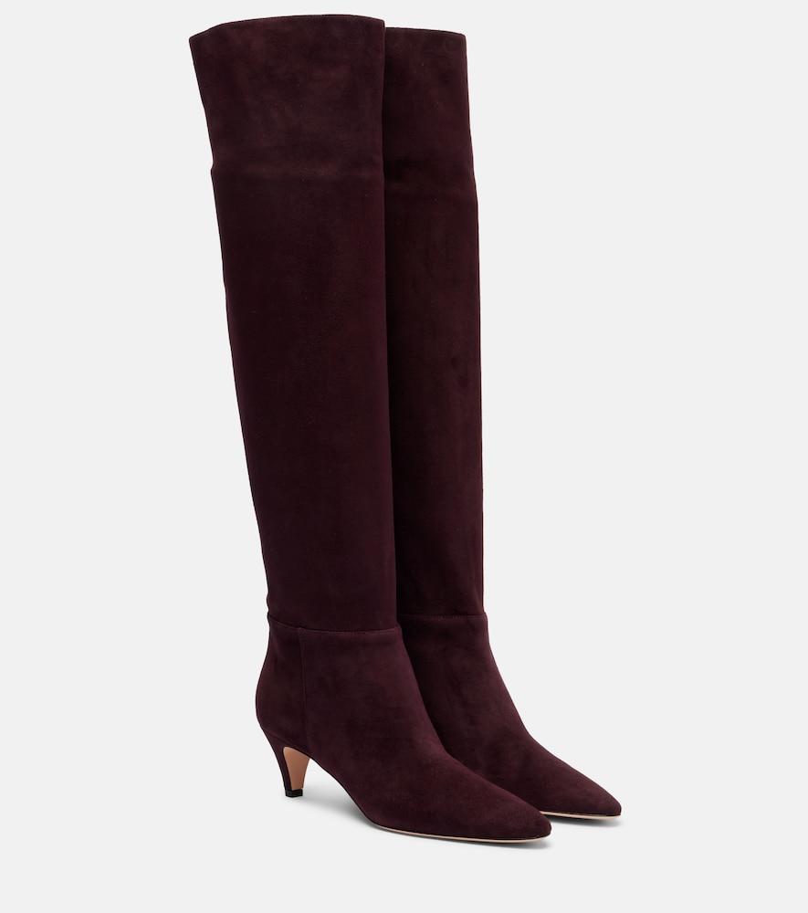 gianvito rossi 55 suede knee