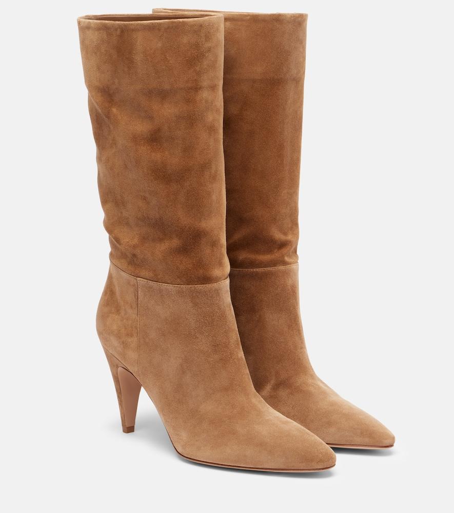 gianvito rossi 85 suede boots