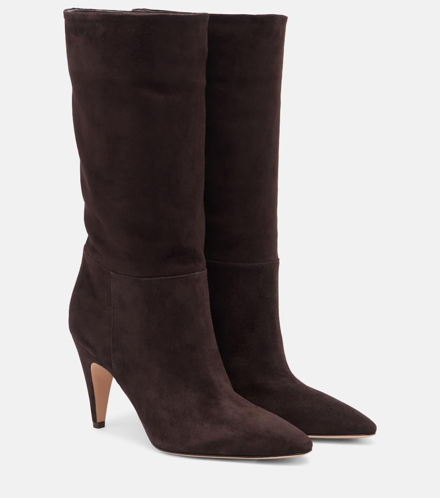 gianvito rossi 85 suede boots