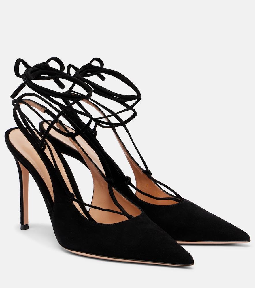 gianvito rossi 95 suede lace