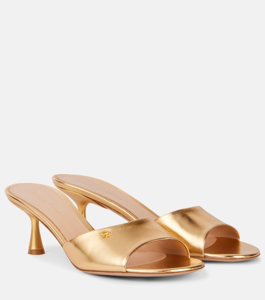 gianvito rossi ascent 55 leather mules