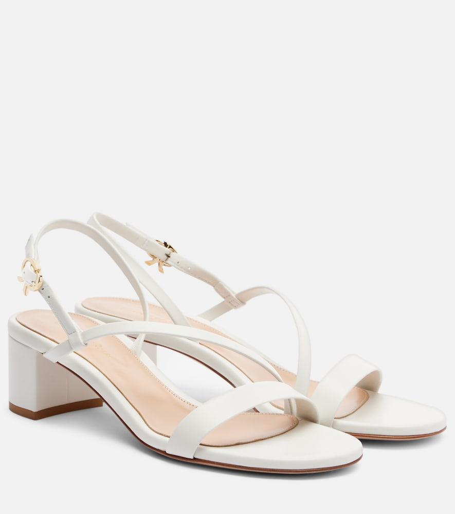gianvito rossi betsey 45 leather sandals