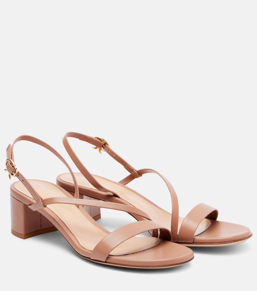 gianvito rossi betsey 45 leather sandals