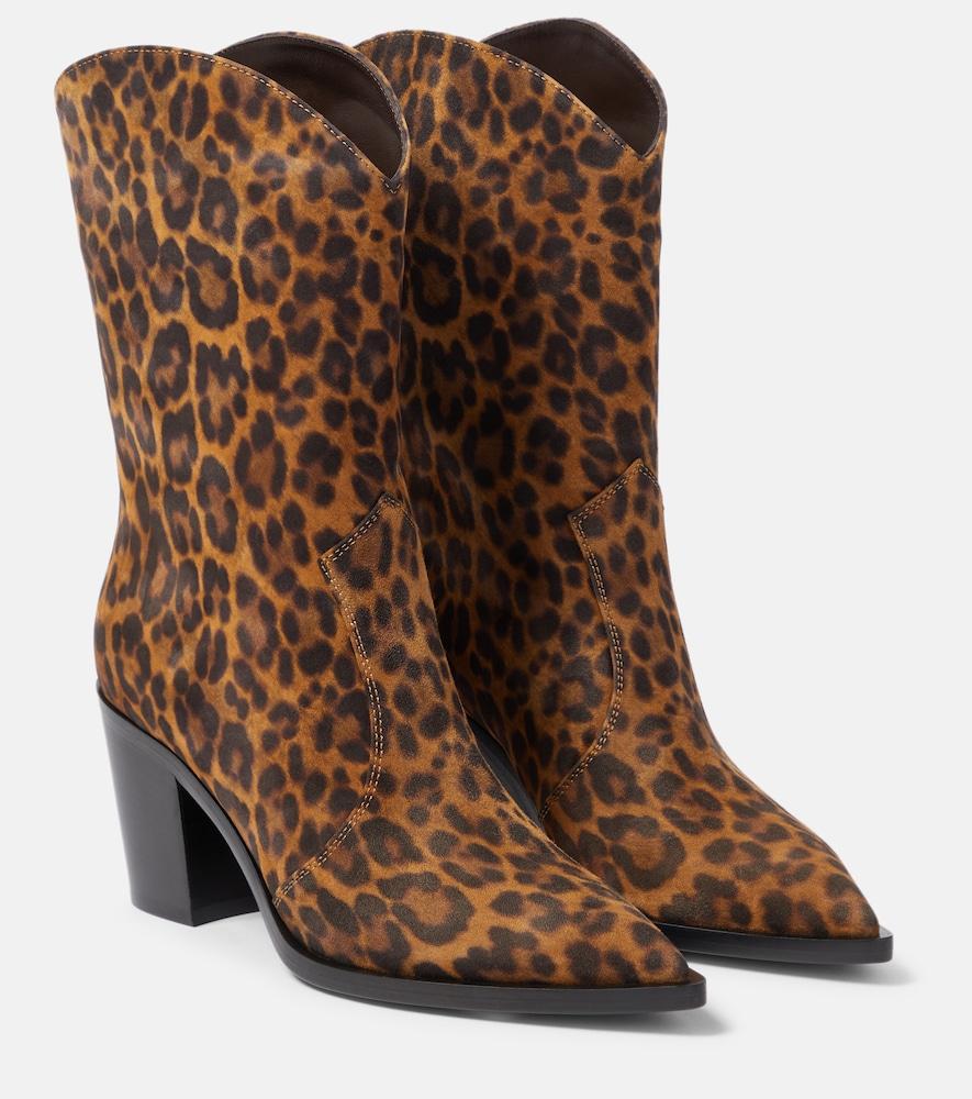 gianvito rossi denver leopard