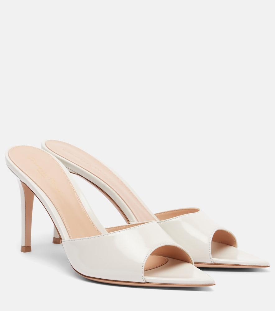 gianvito rossi elle 85 patent leather mules