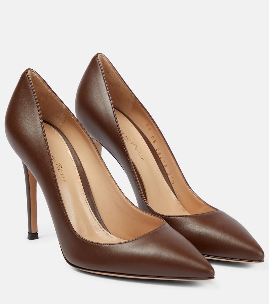 gianvito rossi gianvito 105 leather pumps