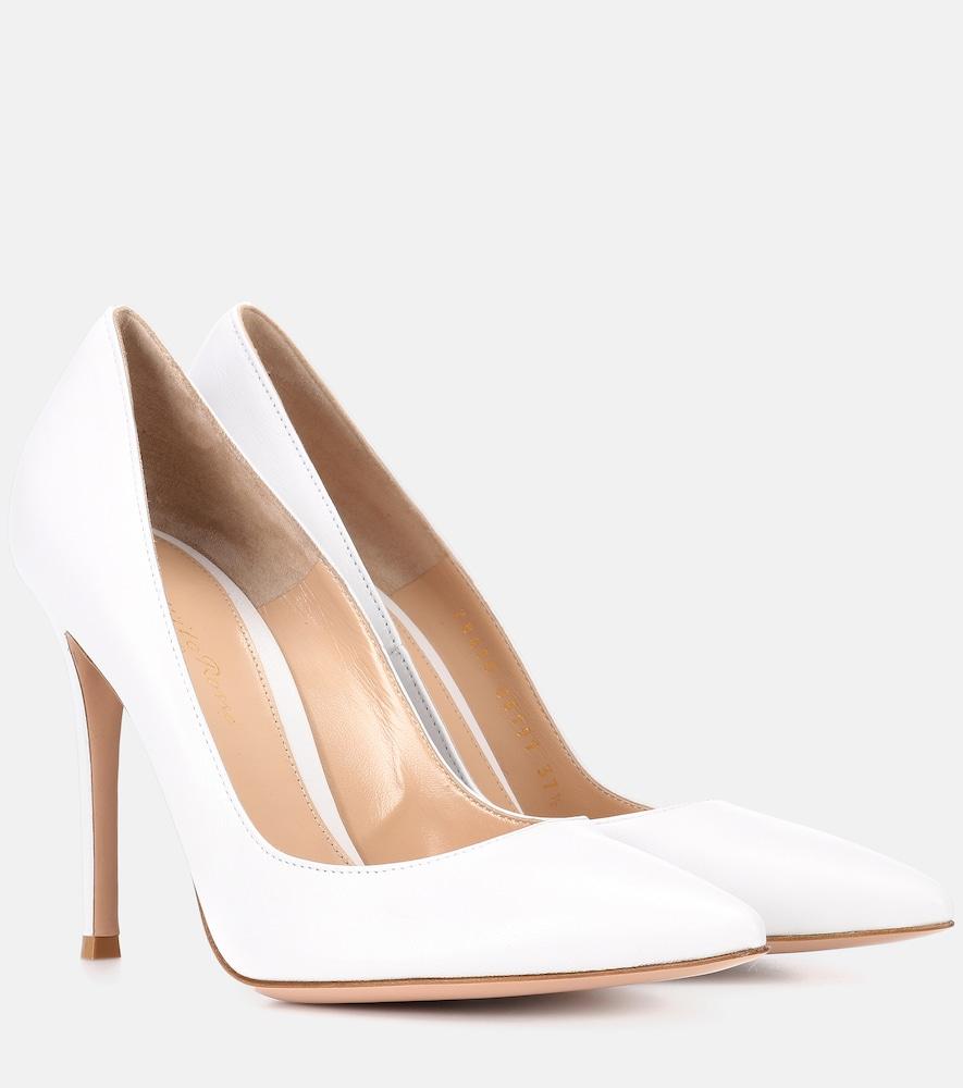 gianvito rossi gianvito 105 leather pumps