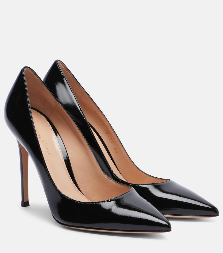 gianvito rossi gianvito 105 patent leather pumps
