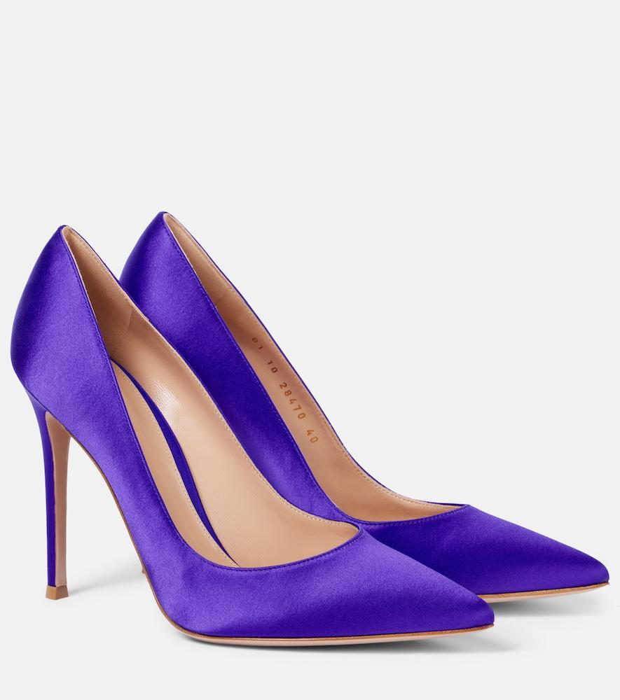 gianvito rossi gianvito 105 satin crêpe pumps
