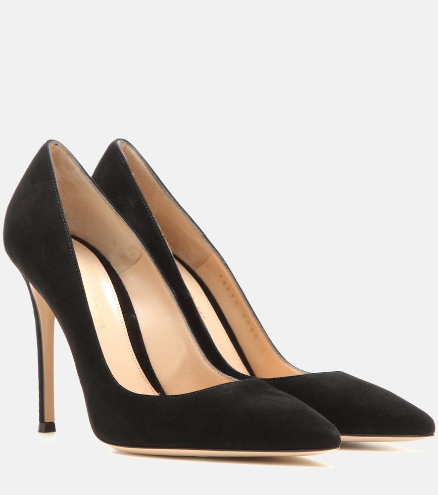 gianvito rossi gianvito 105 suede pumps