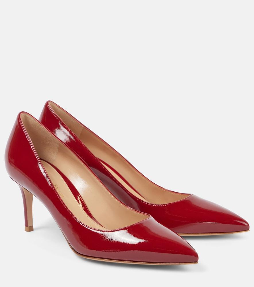 gianvito rossi gianvito 70 patent leather pumps