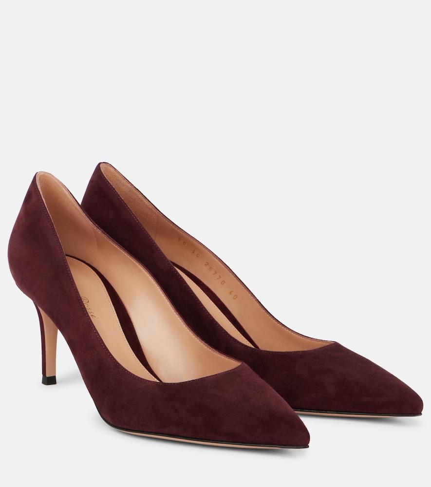 gianvito rossi gianvito 70 suede pumps