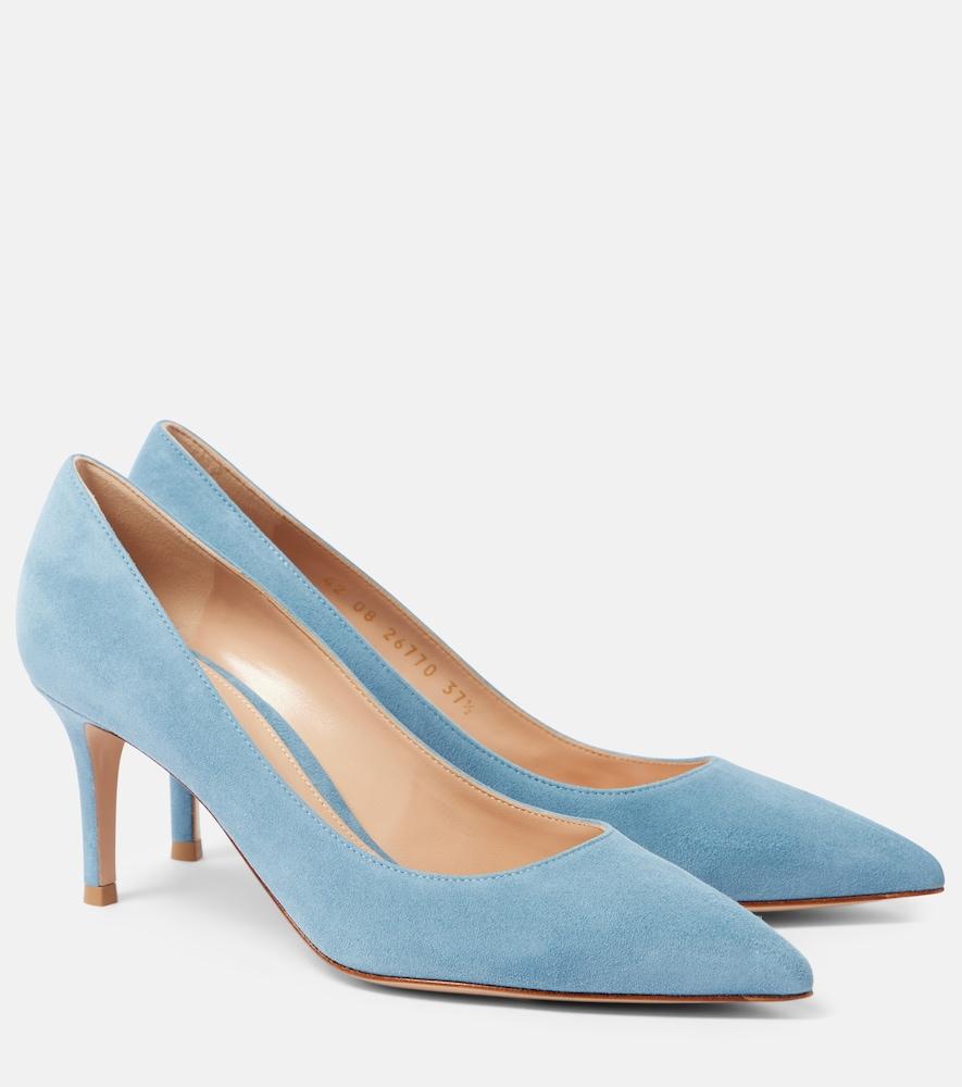 gianvito rossi gianvito 70 suede pumps