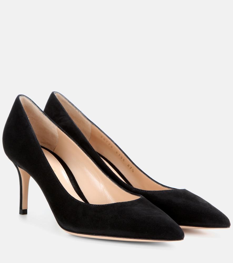 gianvito rossi gianvito 70 suede pumps