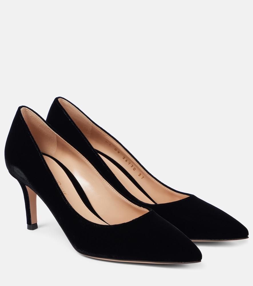 gianvito rossi gianvito 70 velvet pumps
